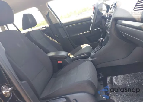 2012 Volkswagen Jetta Sportwagen 2.5L S z USA, uszkodzony, nr VIN 3VWPP7AJ4CM615806